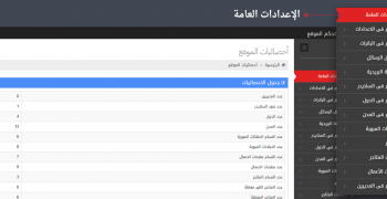 الاعدادات العامة